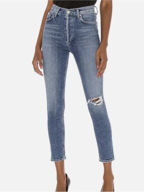 AGOLDE Nico-High Rise Slim Straight Jeans Size 27